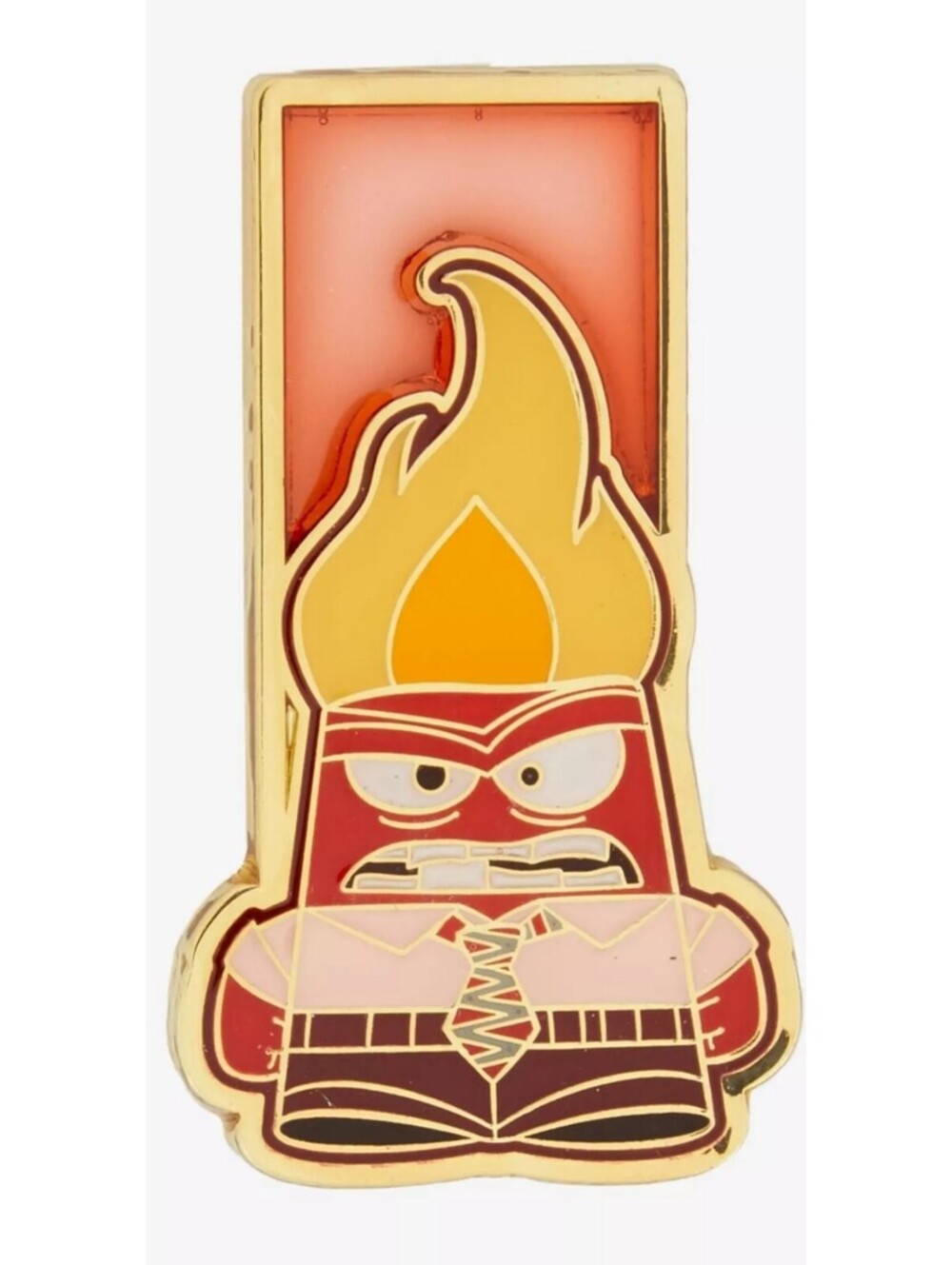 Loungefly Disney Pixar Inside Out Anger Translucent Pin